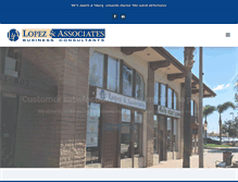 Tablet Screenshot of lopezandassociatesinc.com